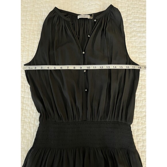 Ramy Brook Beatrice Drop Waist Midi Dress Black Size Medium EUC - Picture 3 of 8